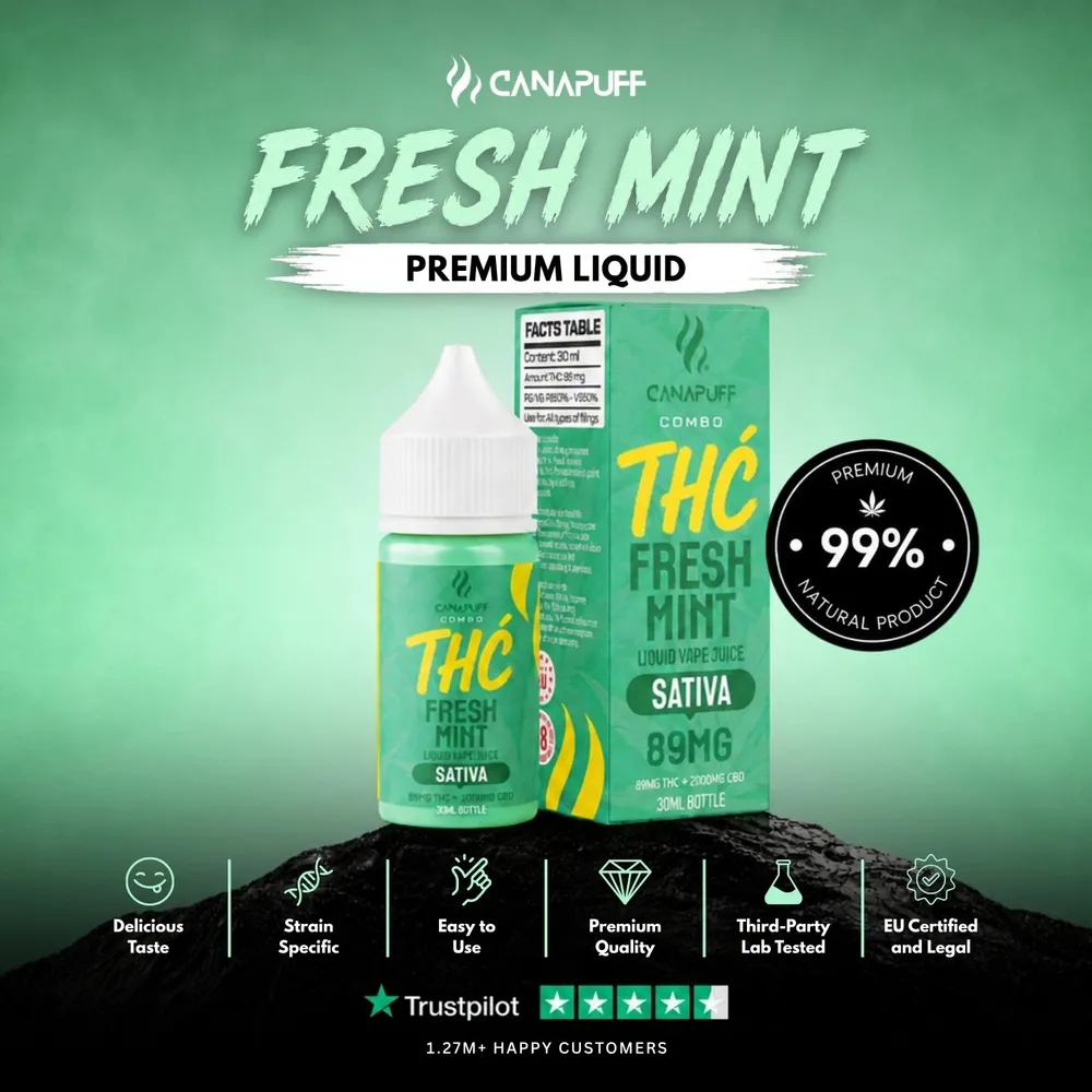 Happy Liquid Fresh Mint 30ml