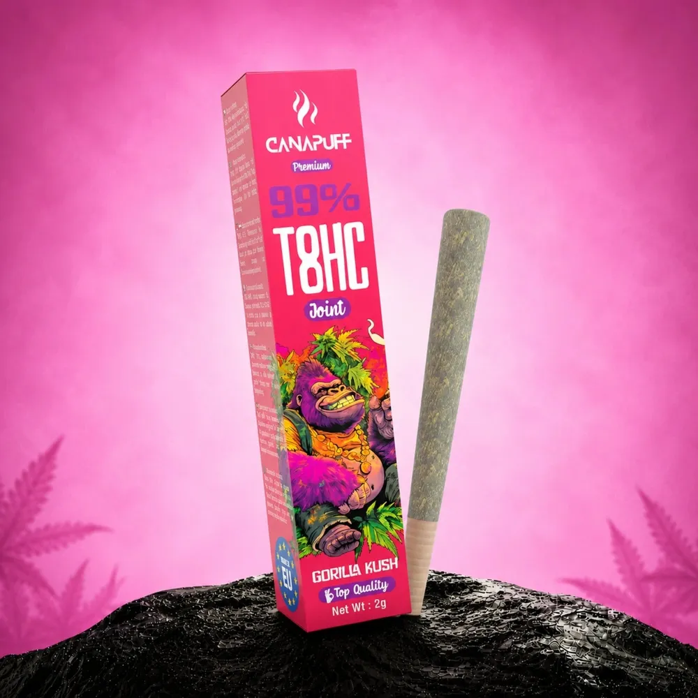 T8HC joint Gorilla Kush 99% 2 g