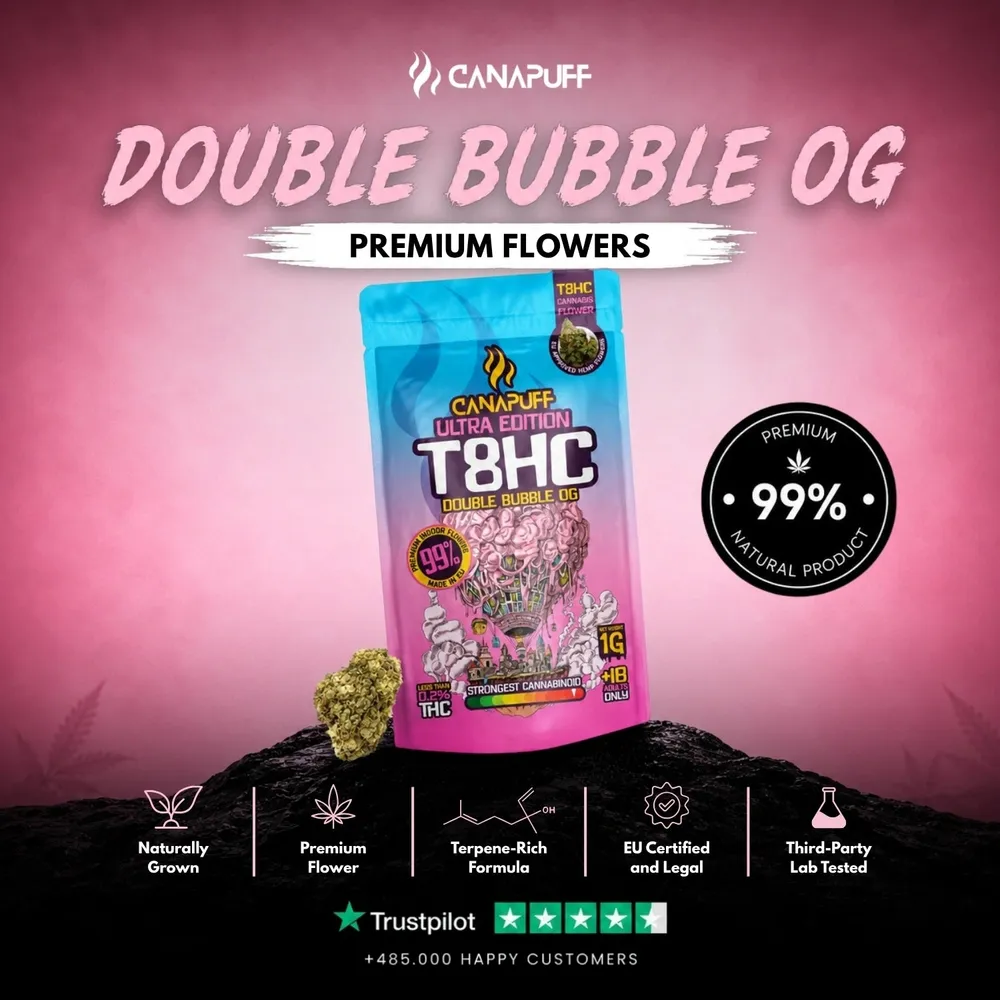 T8HC květy Double Bubble Ultra Edition 99%