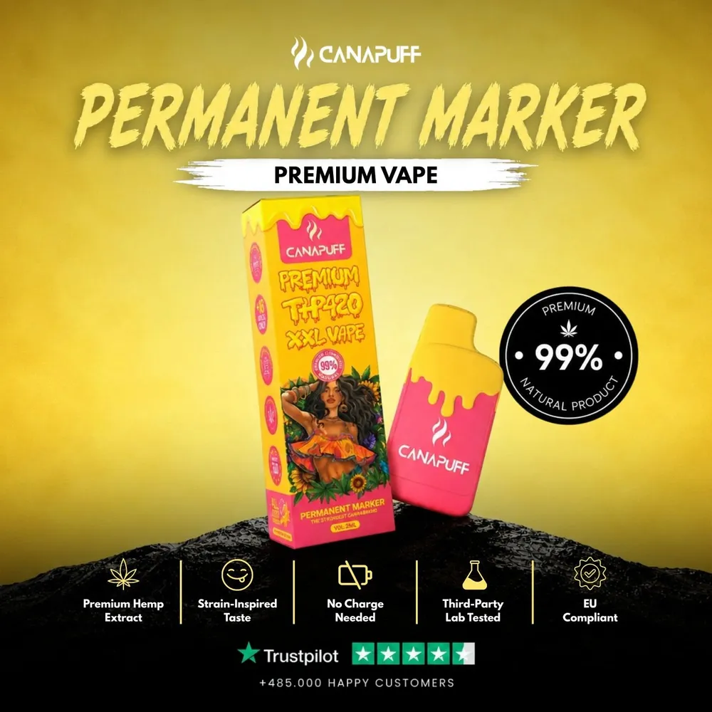 THP420 XXL vape Permanent Marker 99% 2 ml