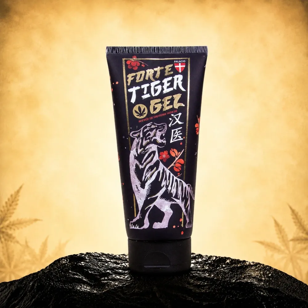 Palacio Tiger Masážní gel Forte s konopím 175ml