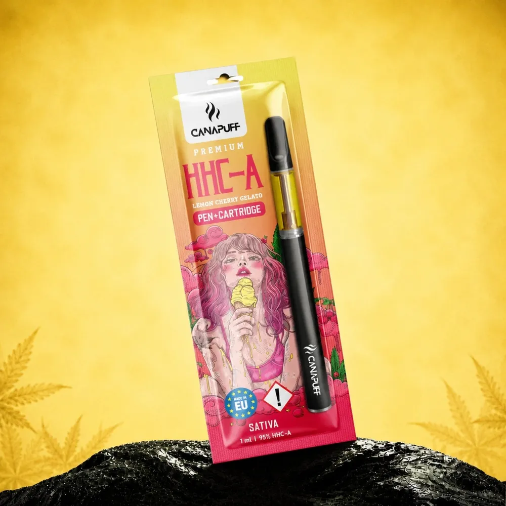 HHC-A pen + cartridge Lemon Cherry Gelato 95%