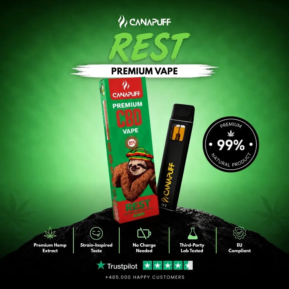 CBD vape Rest 95% 1 ml