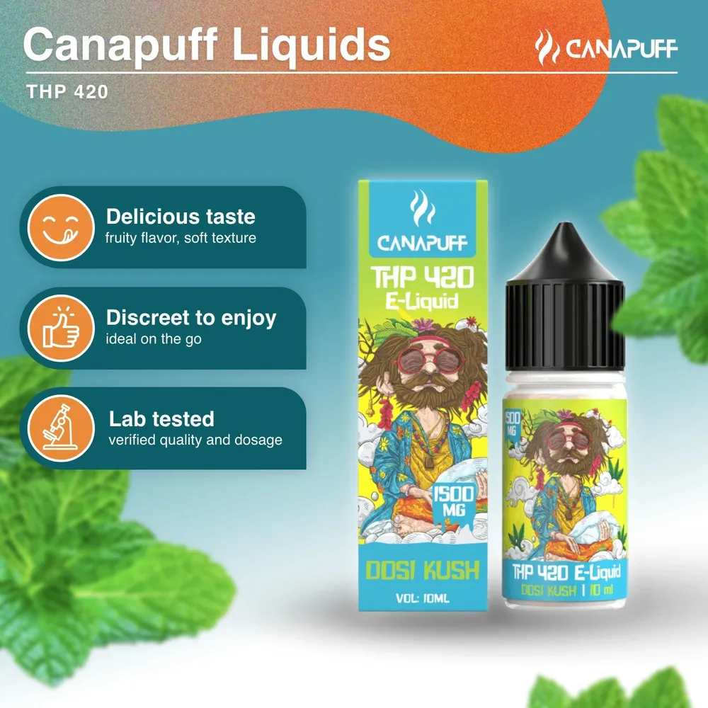 THP420 liquid Dosi Kush 1500 mg
