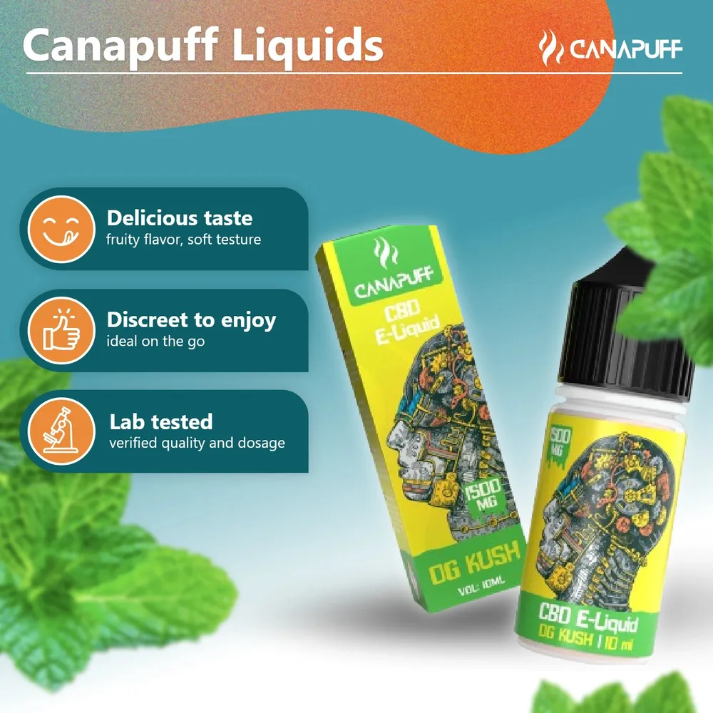 CBD liquid OG Kush 1500 mg