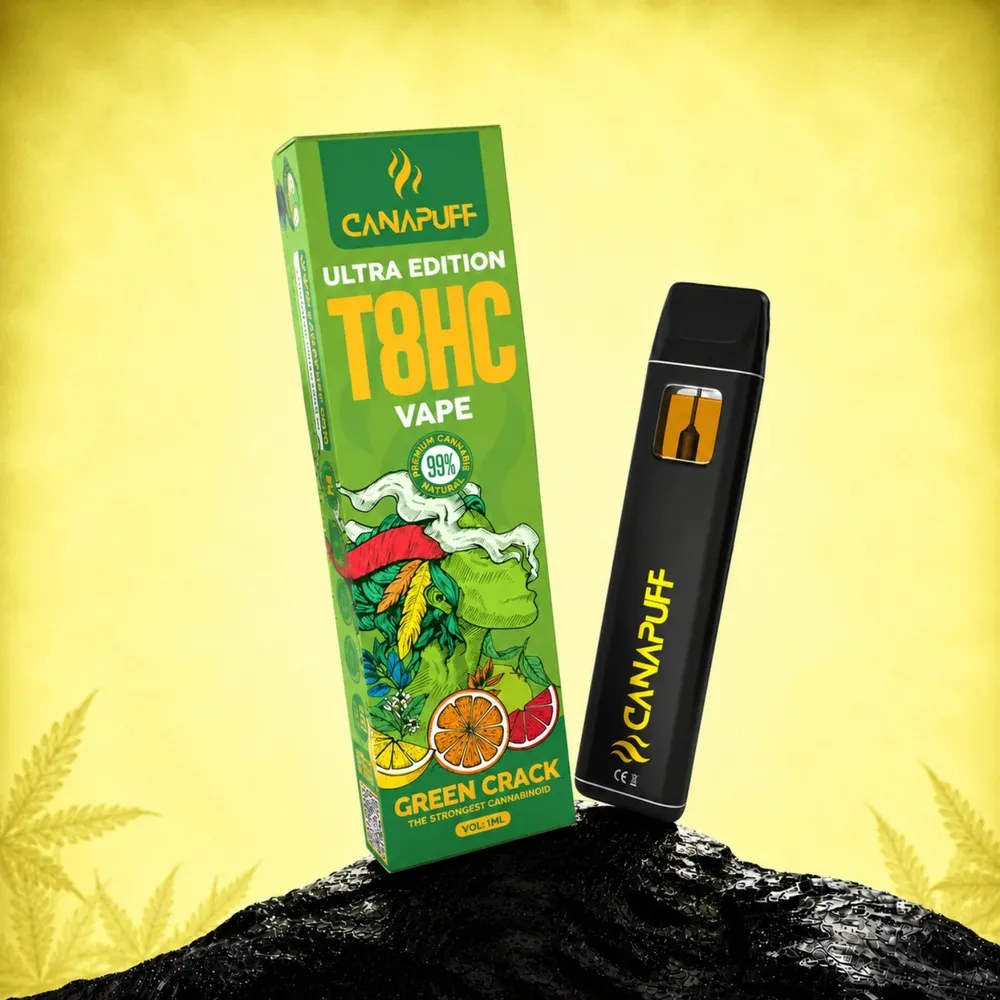 T8HC vape Green Crack Ultra Edition 99% 1 ml