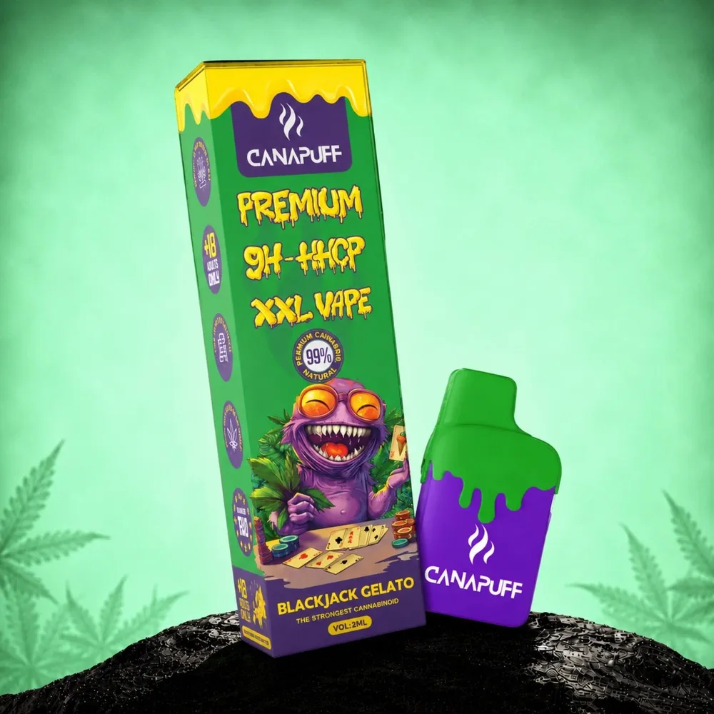 9H-HHCP XXL vape Blackjack Gelato 99% 2 ml