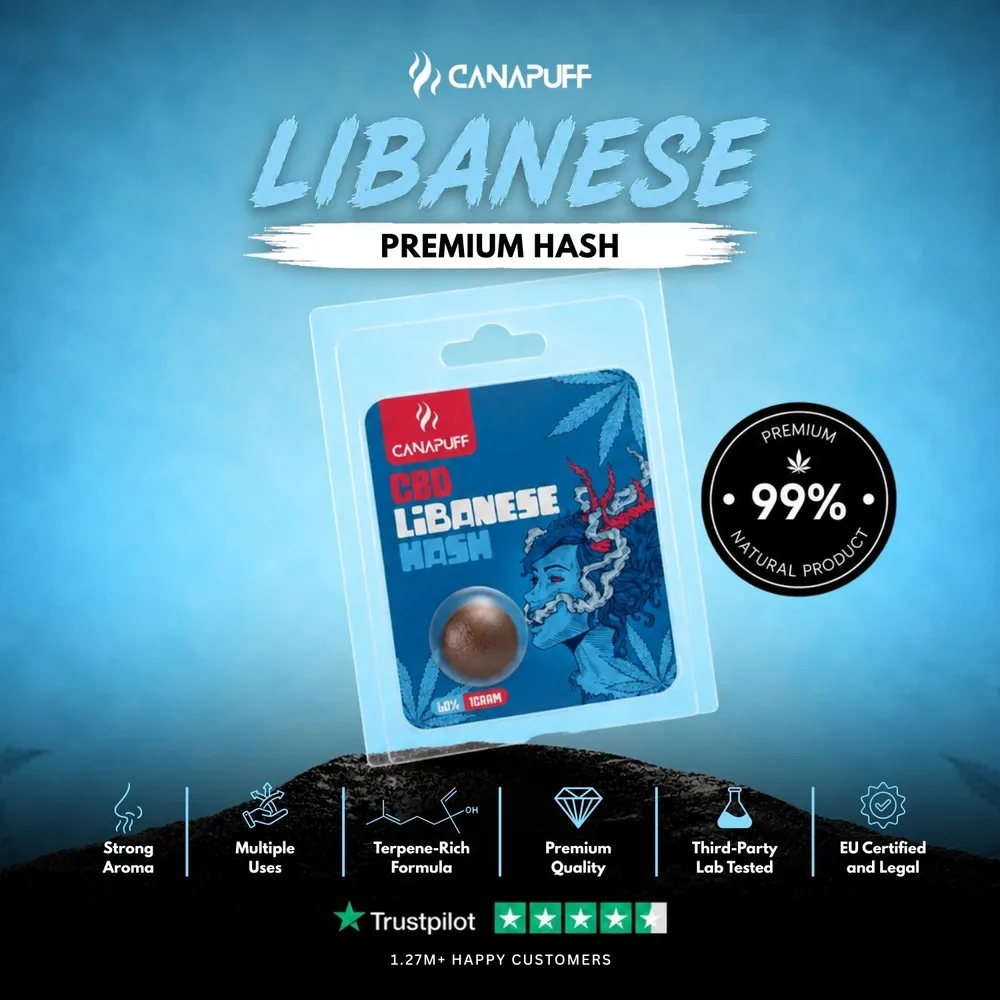 CBD hash Libanese 60%