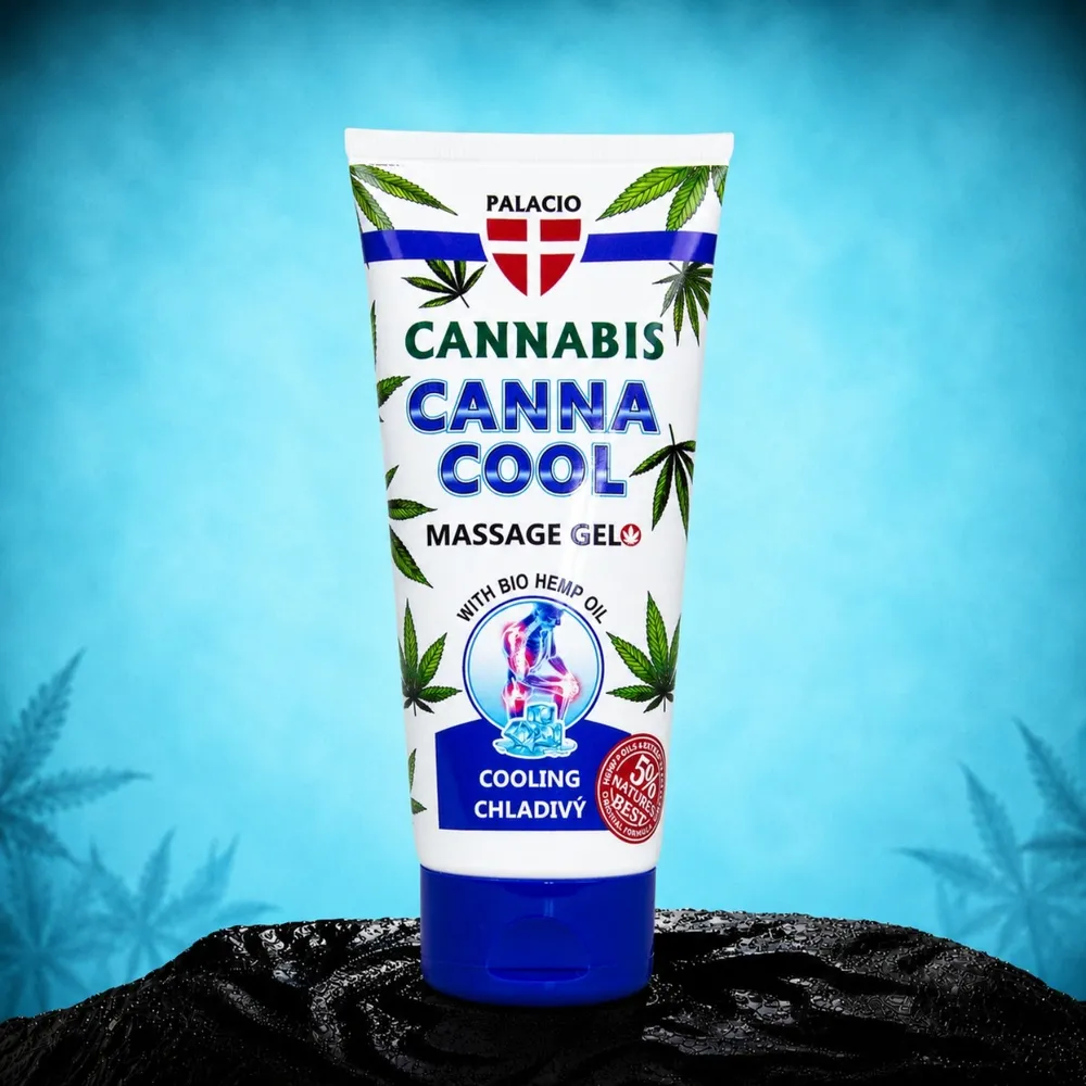 CANNACOOL konopný masážní gel chladivý 200ml Palacio