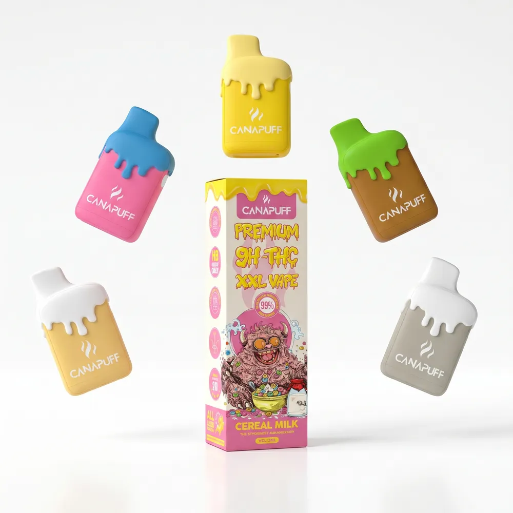 9H-THC XXL vape Cereal Milk 99% 2 ml