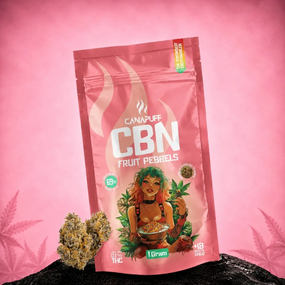 CBN květy Fruit Pebbels 69%