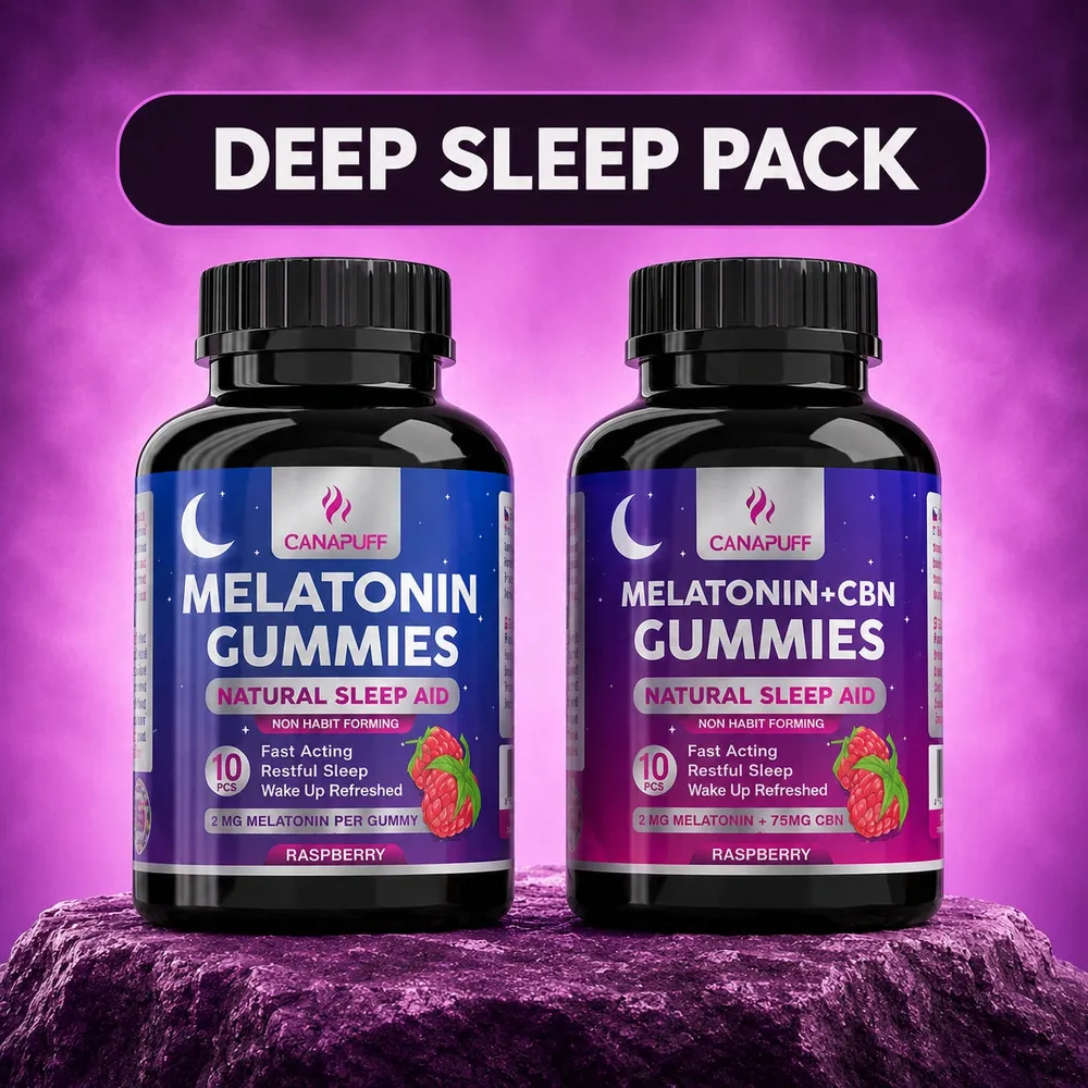 Balíček gummies: melatonin a CBN, 2 × 10 ks