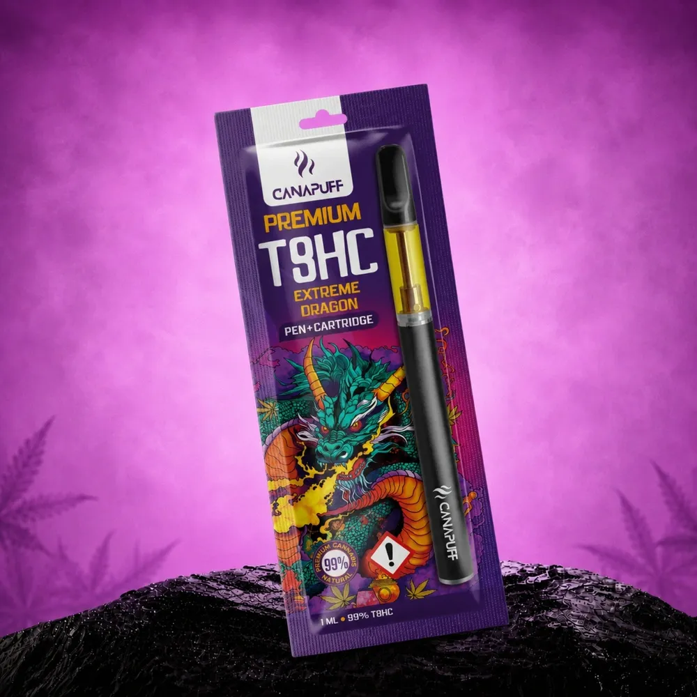 T8HC pen + cartridge Extreme Dragon 99%