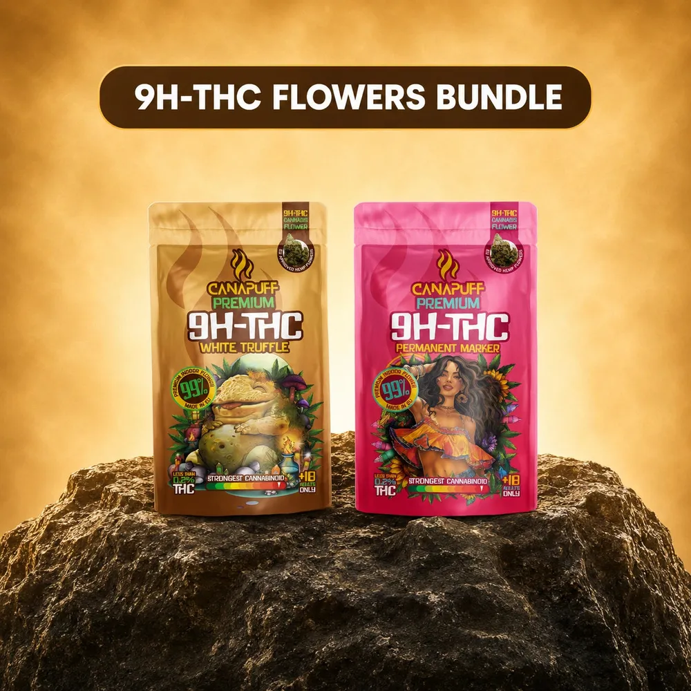 9H-THC květy balíček (2×1 g)
