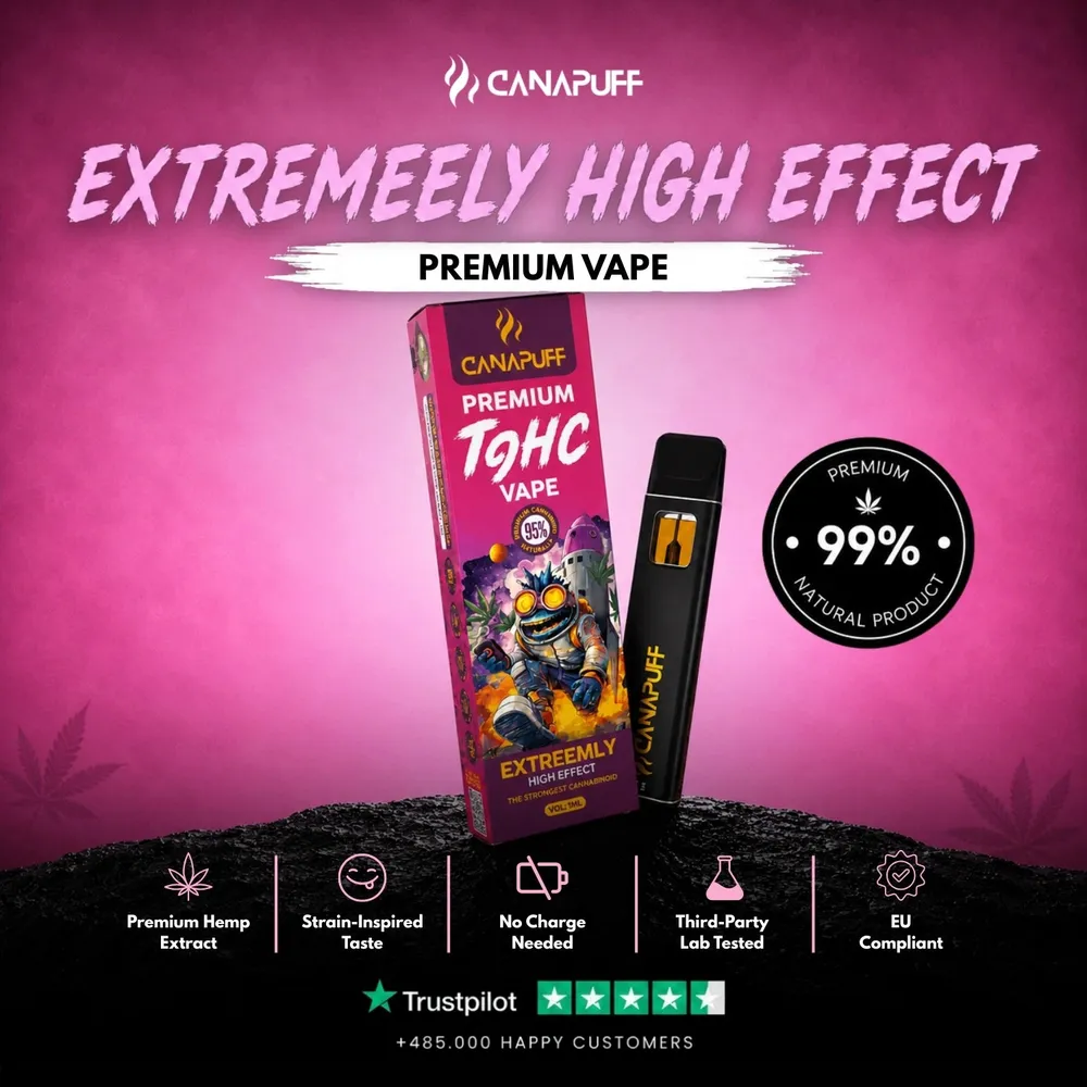 T9HC vape Extreemly 95% 1 ml