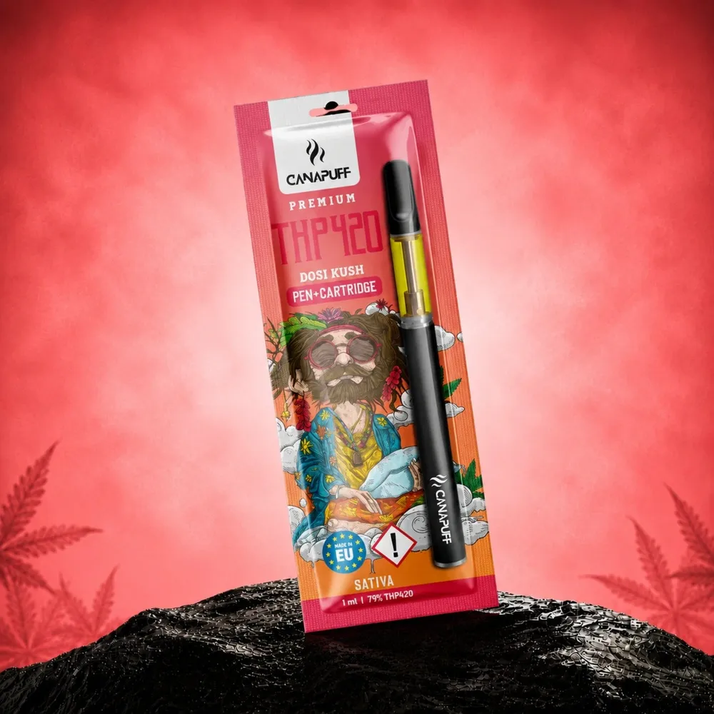 THP420 pen + cartridge Dosi Kush 79%