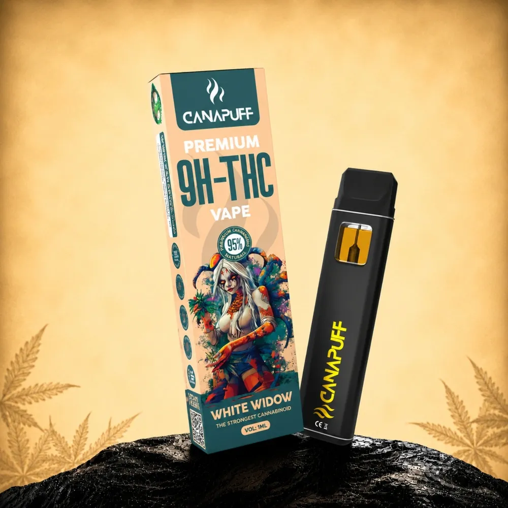 9H-THC vape White Widow 95% 1 ml