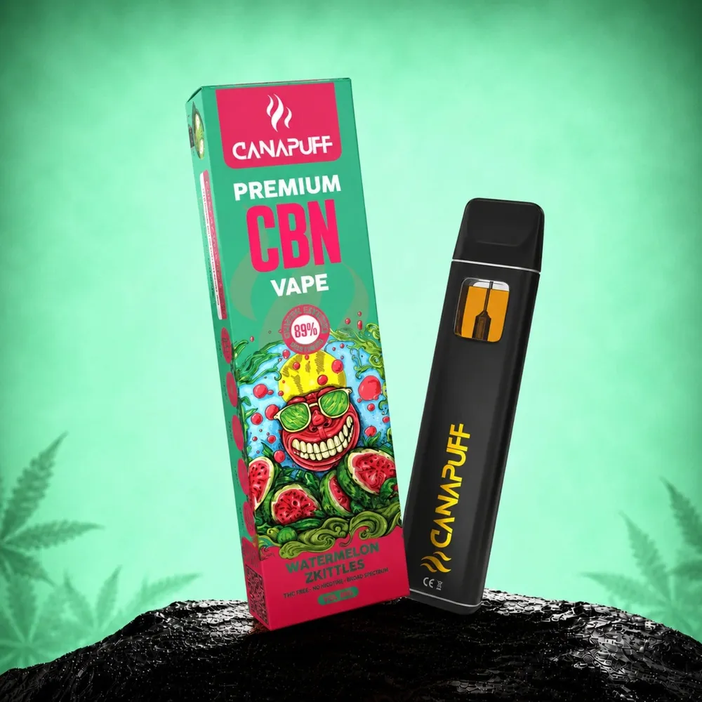 CBN vape Watermelon Zkittles 89% 1 ml