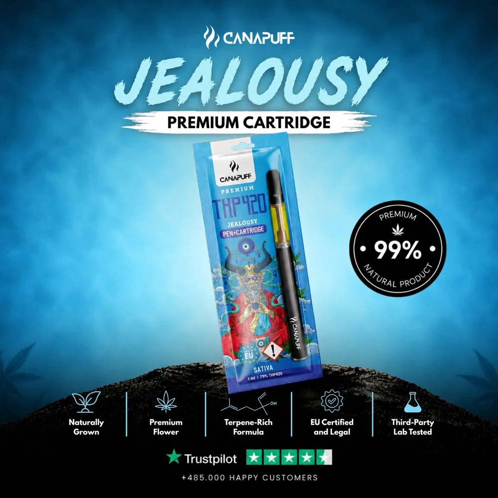 THP420 pen + cartridge Jealousy 79%