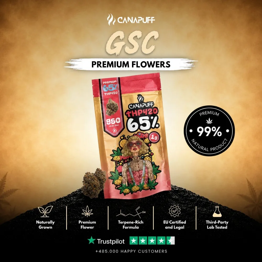 THP420 květy GSC 65%