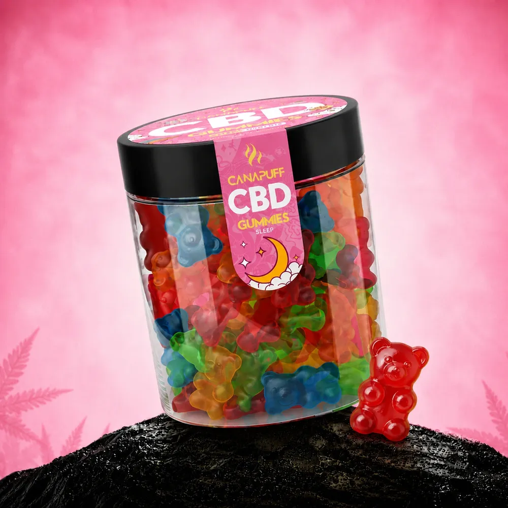 CBD gummies – bylinková příchuť