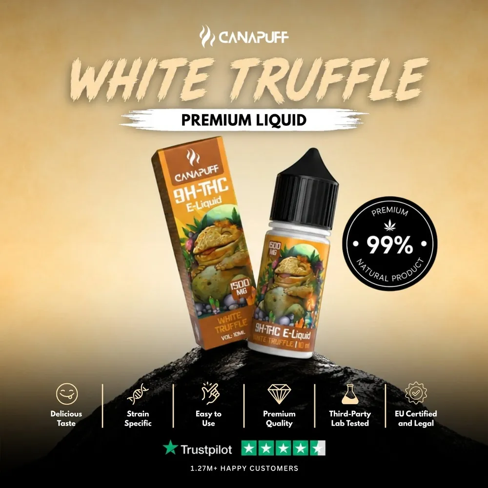 9H-THC liquid White Truffle 1500 mg