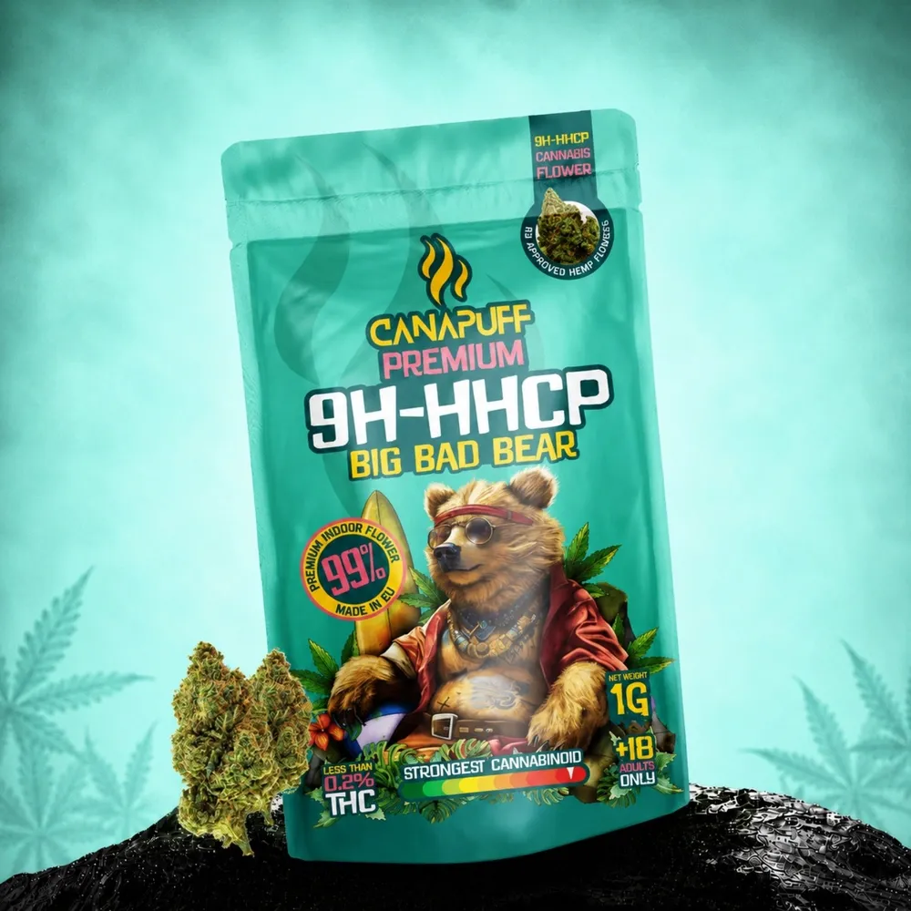 9H-HHCP květy Big Bad Bear 99%