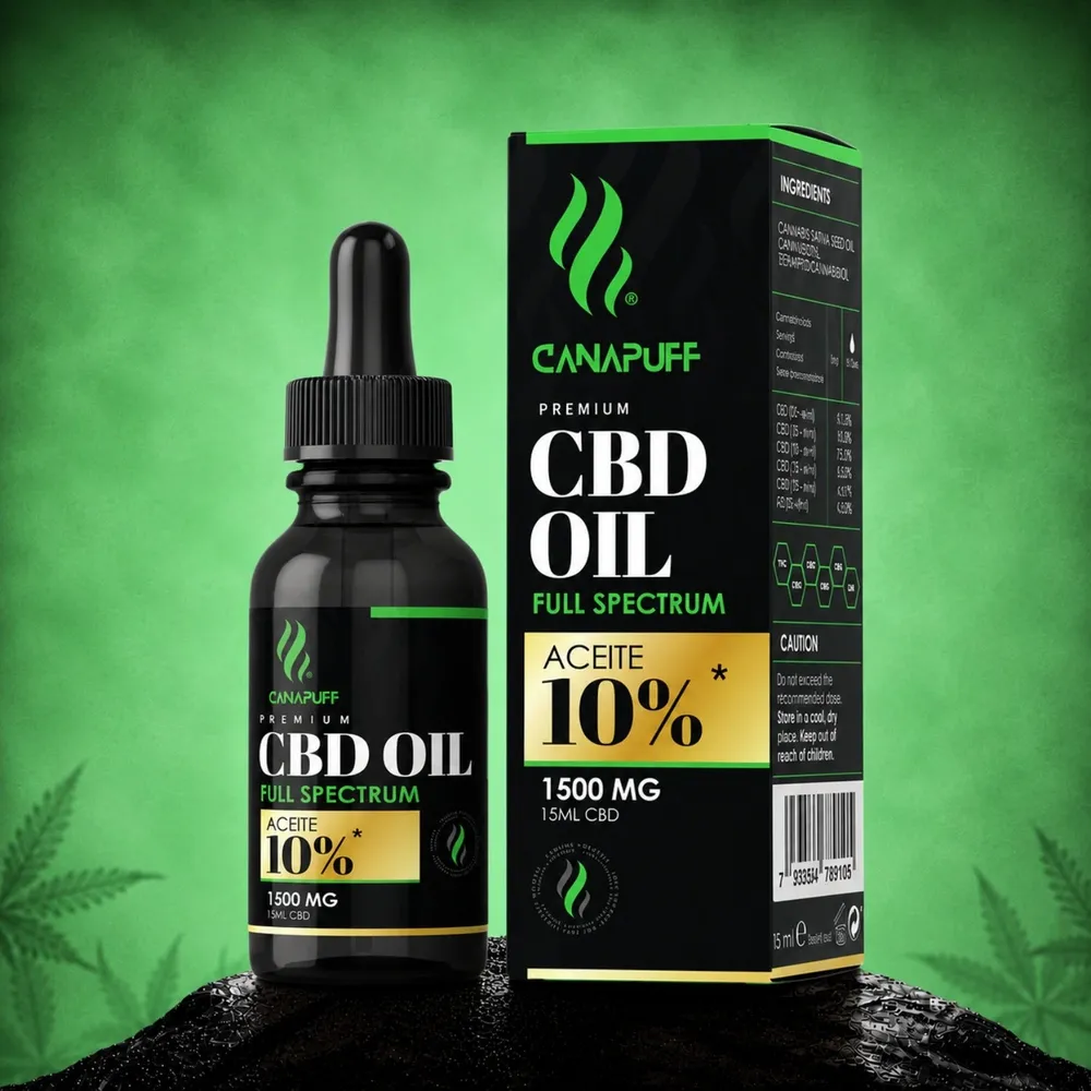 CBD plnospektrální olej 10% 15 ml