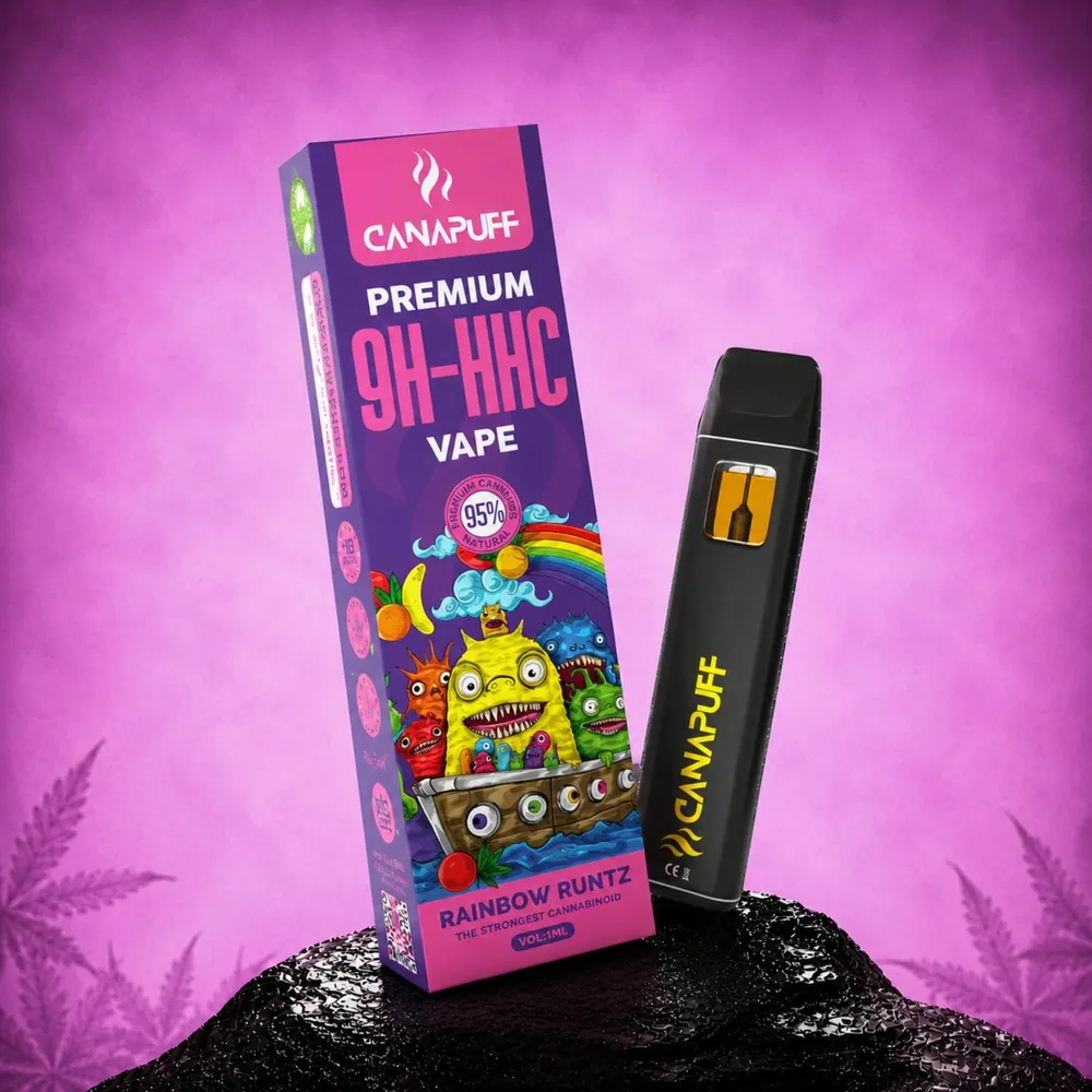 9H-HHC vape Rainbow Runtz 95% 1 ml