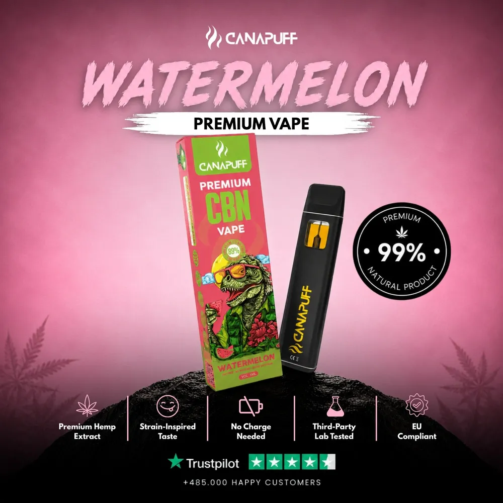 CBN vape Watermelon 89% 1 ml