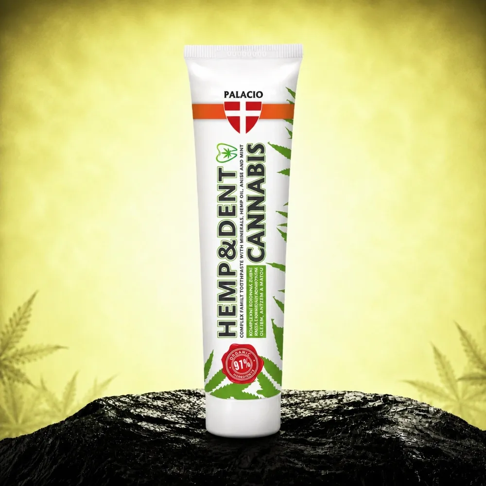 Palacio konopná zubní pasta HEMP & DENT 75 ml