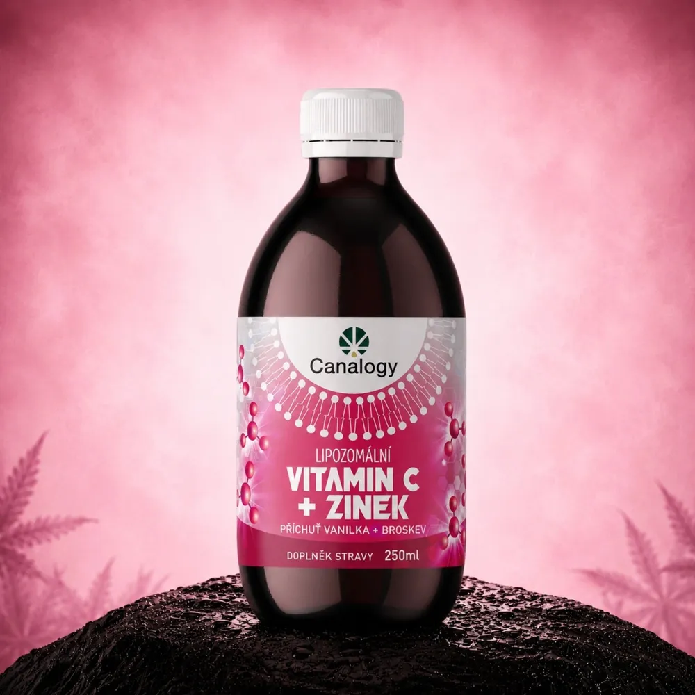 CBD Liposomální Vitamín C se zinkem