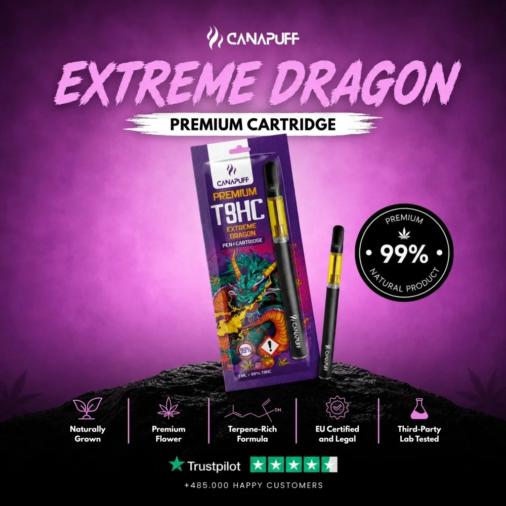 T8HC pen + cartridge Extreme Dragon 99%