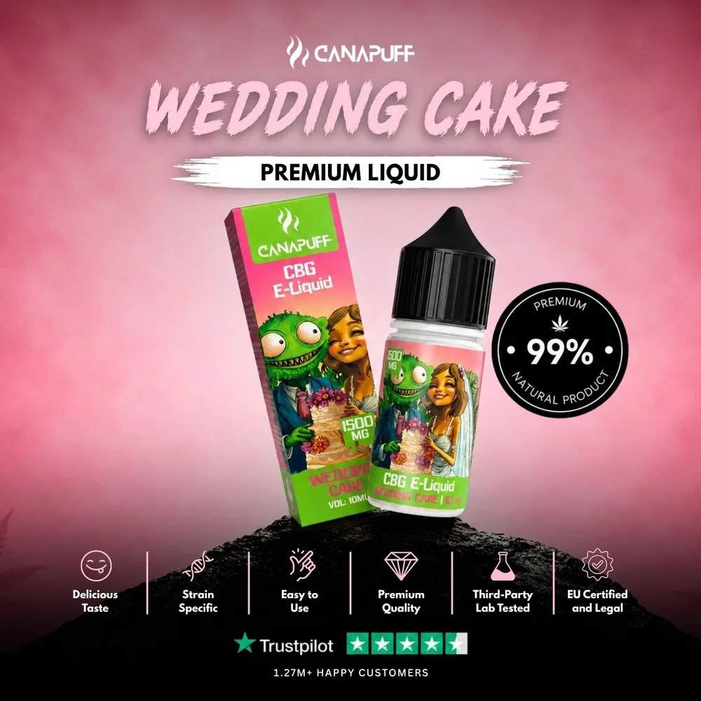 CBG liquid Wedding Cake 1500 mg