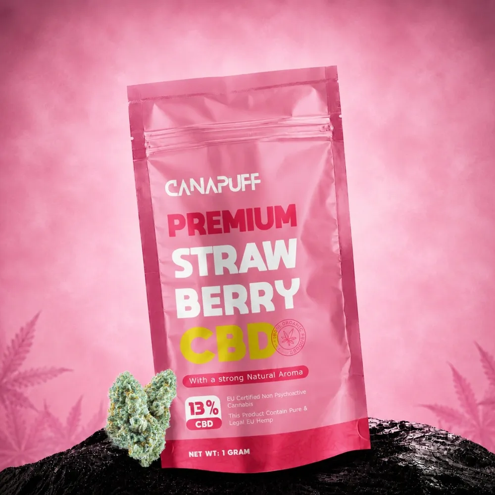 CBD květy Strawberry 13%