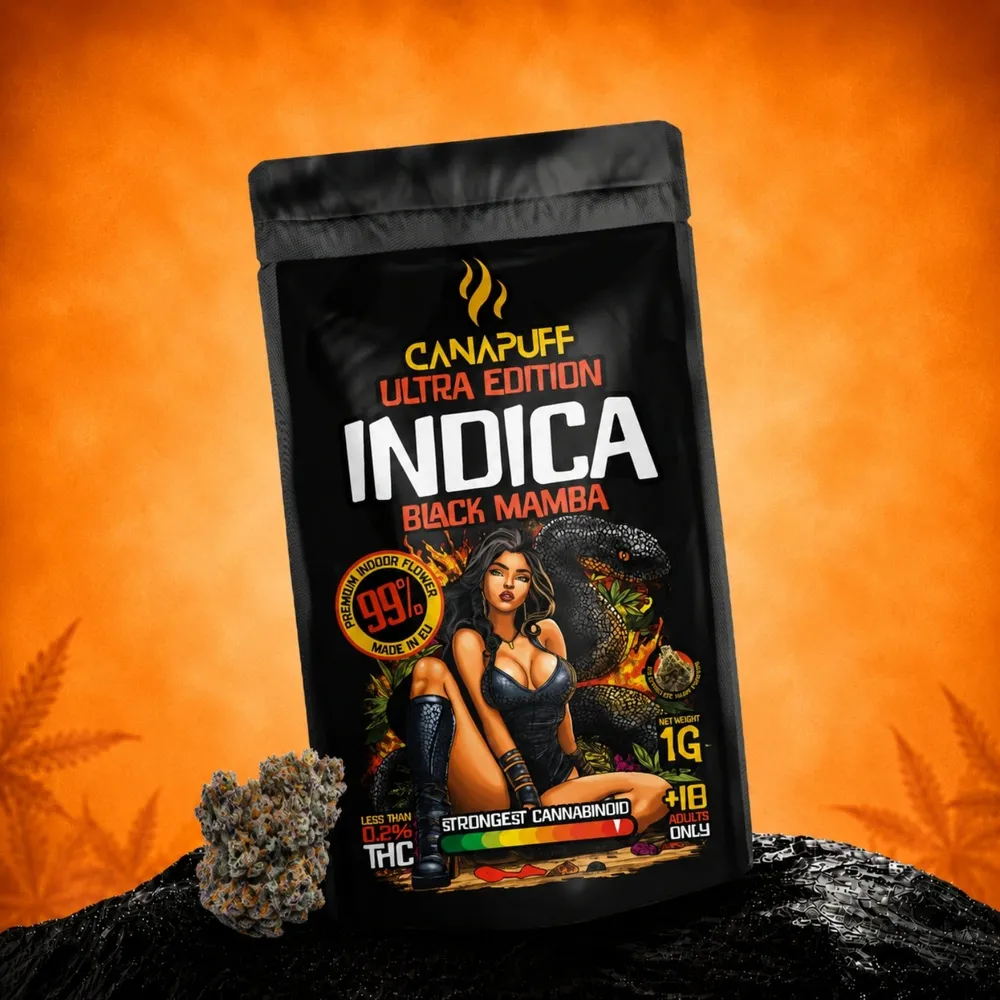 Indica květy Black Mamba Ultra Edition 99%