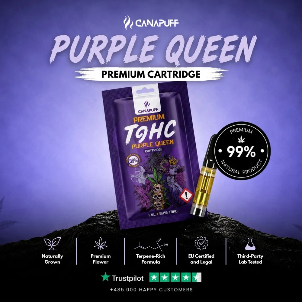 T9HC cartridge Purple Queen 99%