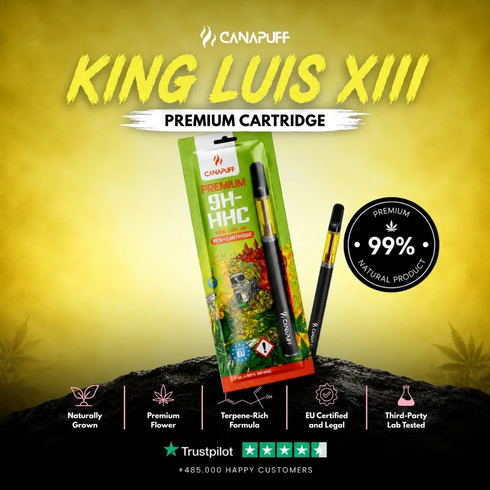 9H-HHC pen + cartridge King Luis XIII 95%