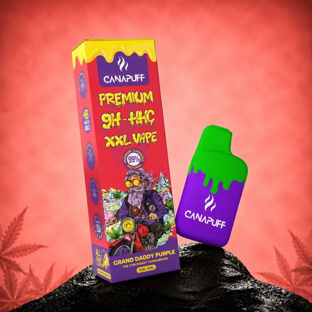 9H-HHC XXL vape Grand Daddy Purple 99% 2 ml