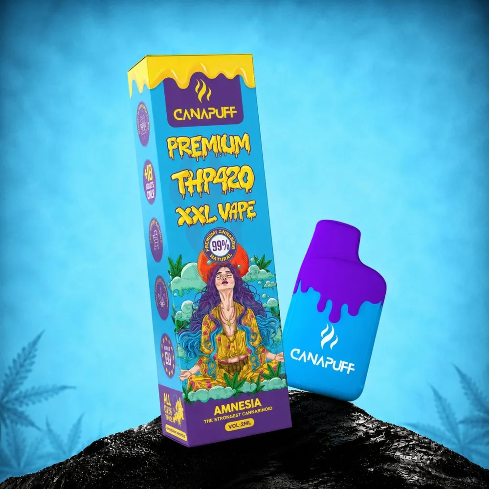 THP420 XXL vape Amnesia 99% 2 ml