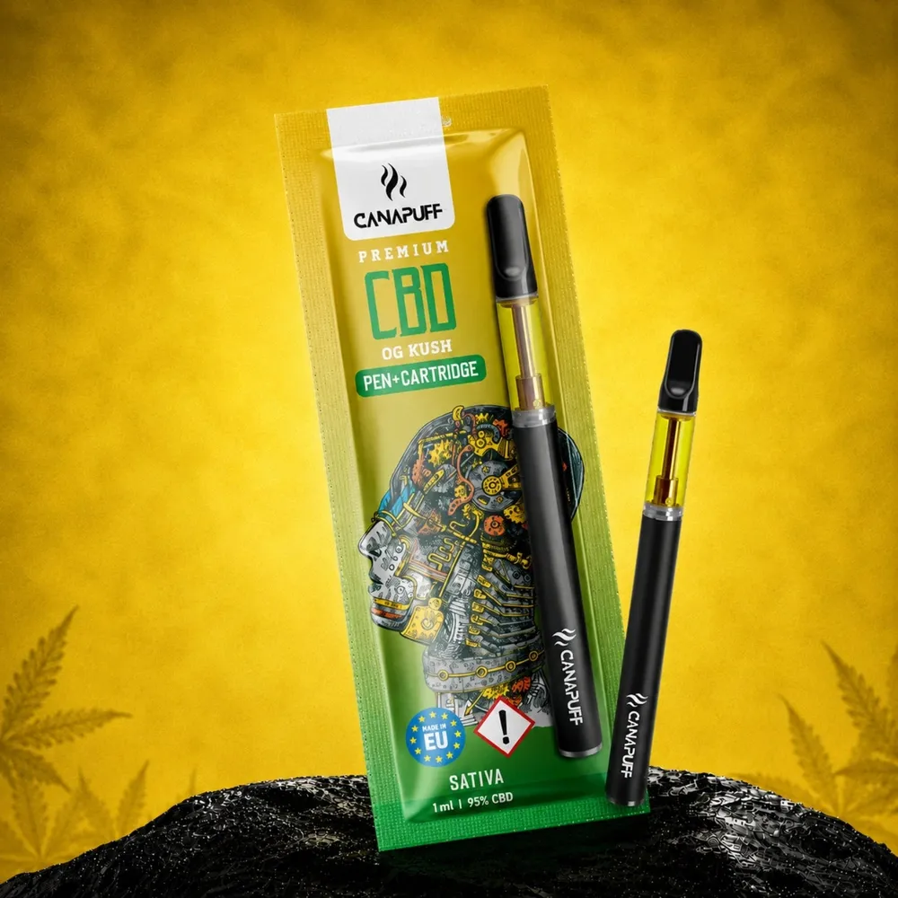 CBD pen + cartridge OG Kush 95%