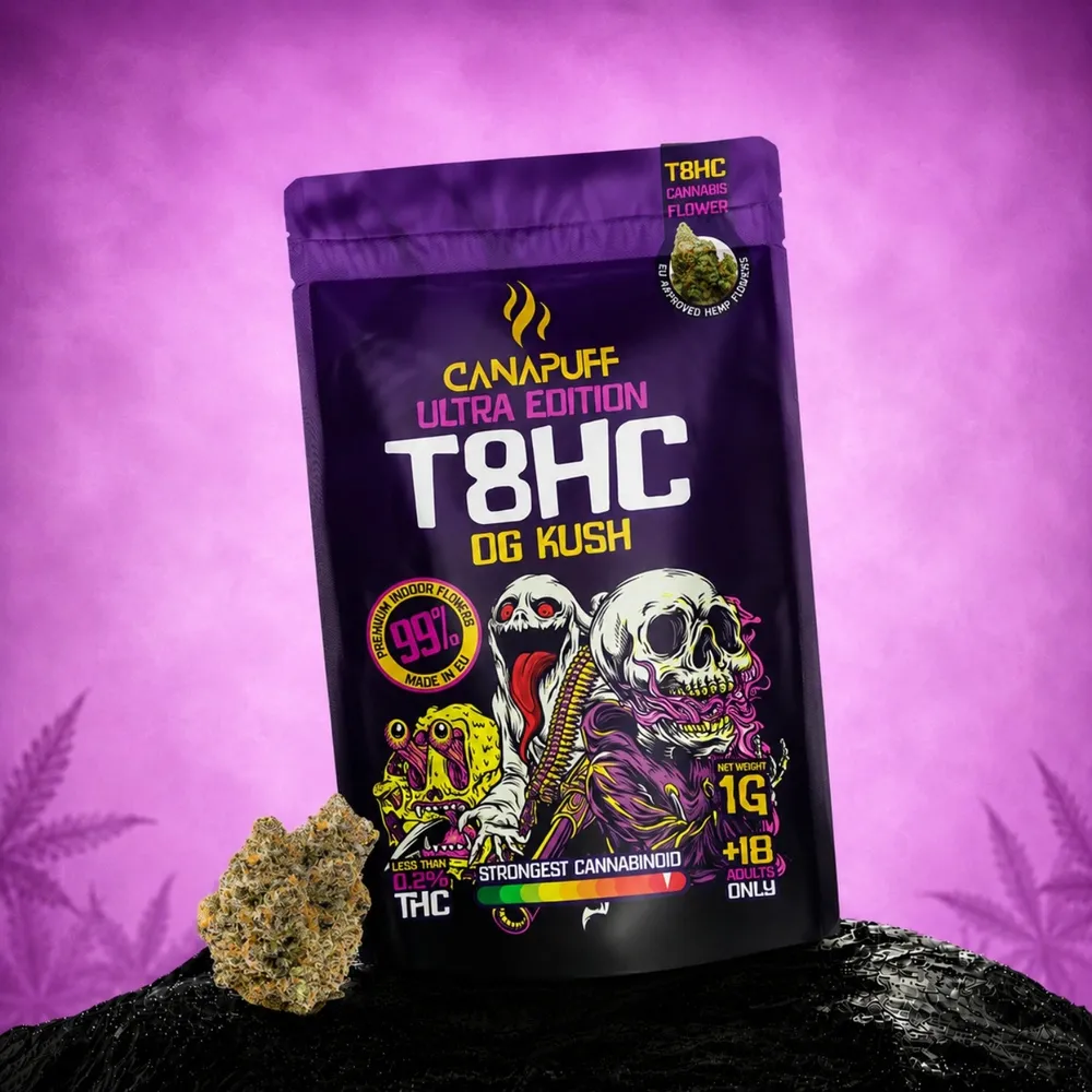 T8HC květy OG Kush Ultra Edition 99%