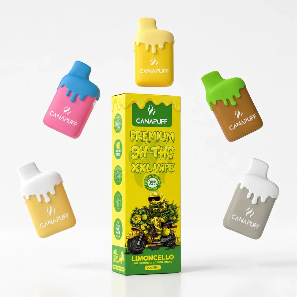 9H-THC XXL vape Limoncello 99% 2 ml