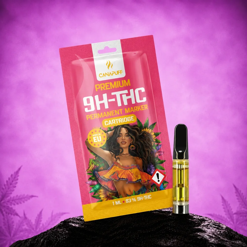 9H-THC cartridge Permanent Marker 95%