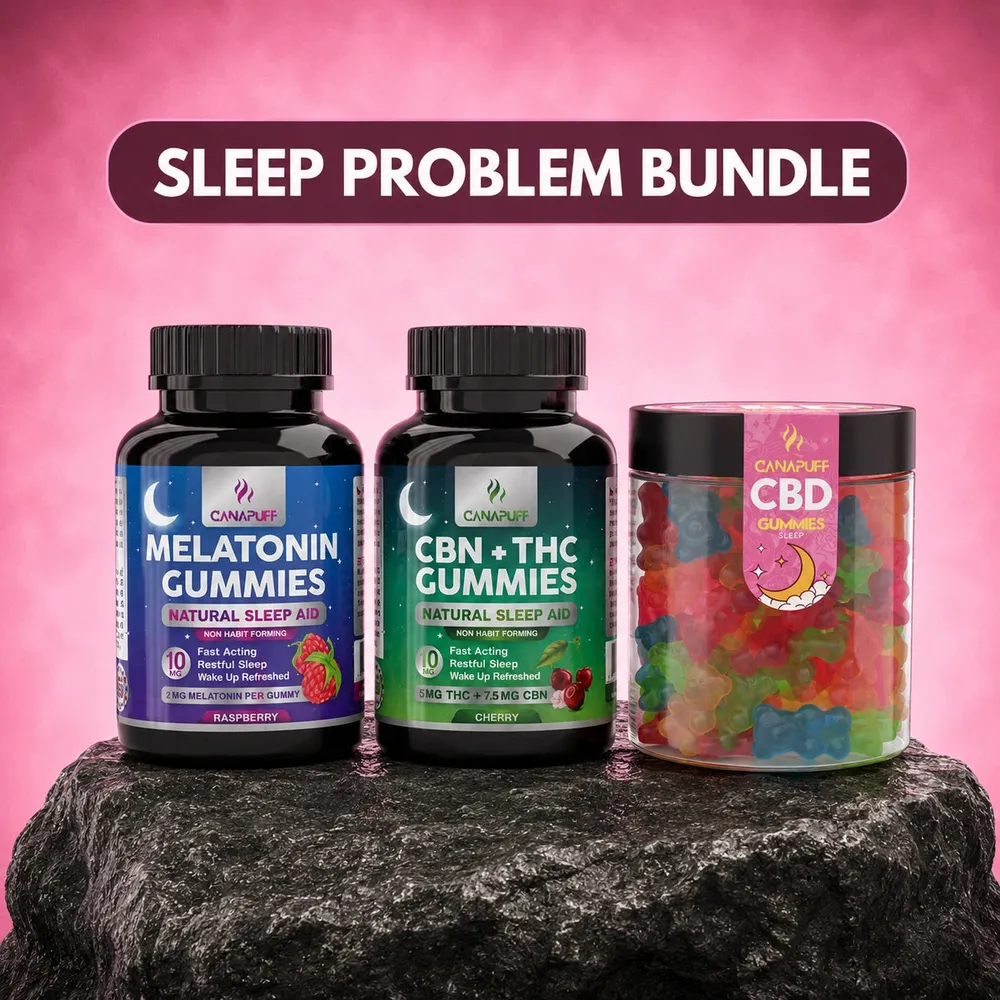 Balíček gummies: CBD, CBN a melatonin