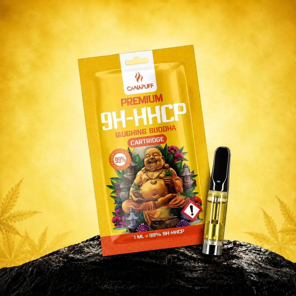 9H-HHCP cartridge Laughing Buddha 99%