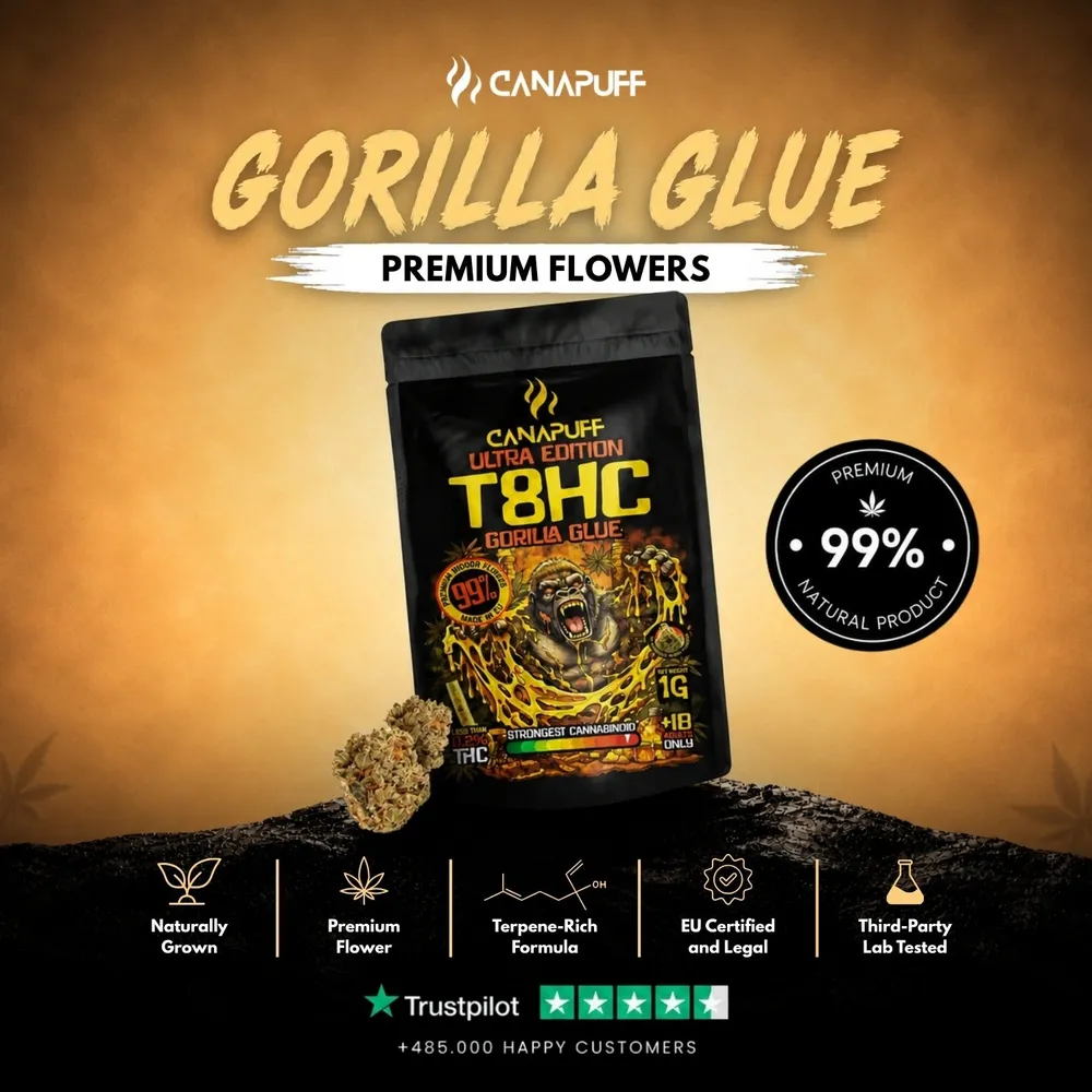 T8HC květy Gorilla Glue 99%