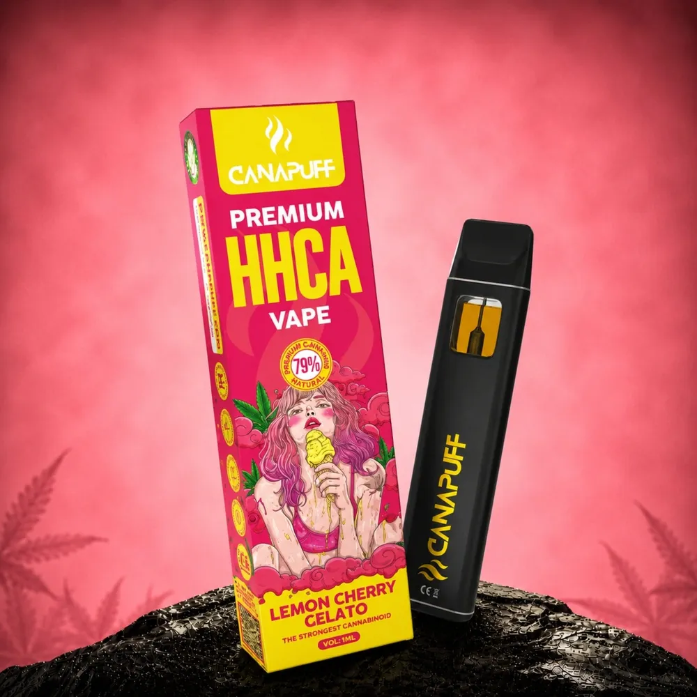 HHC-A vape Lemon Cherry Gelato 79% 1 ml