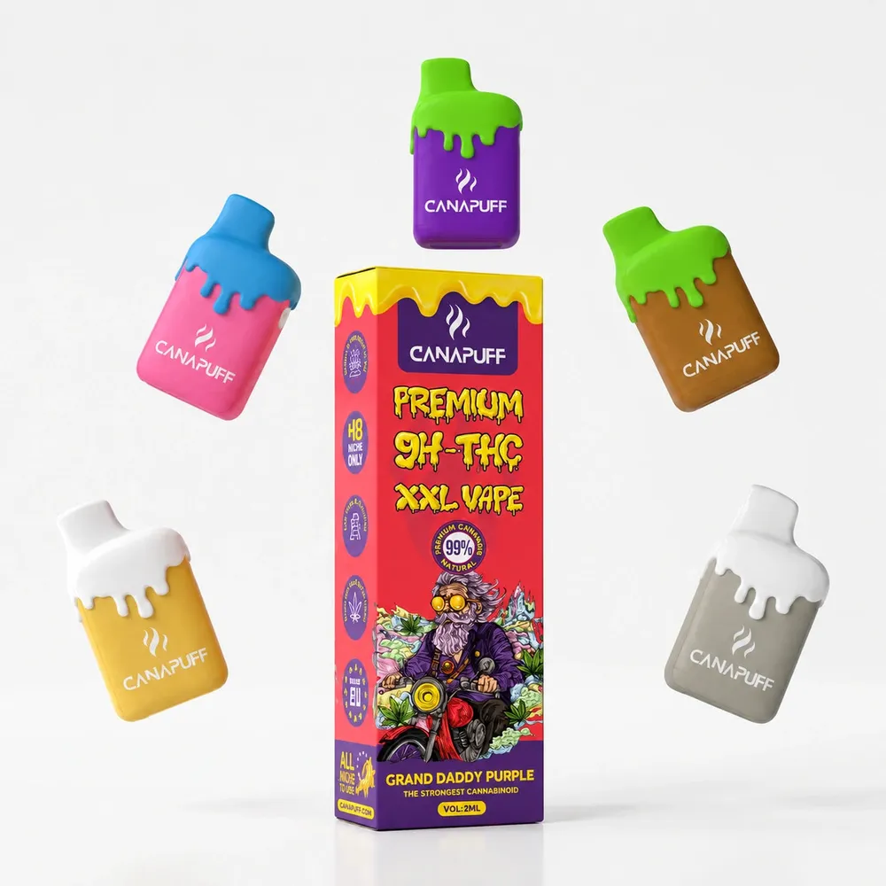 9H-HHC XXL vape Grand Daddy Purple 99% 2 ml