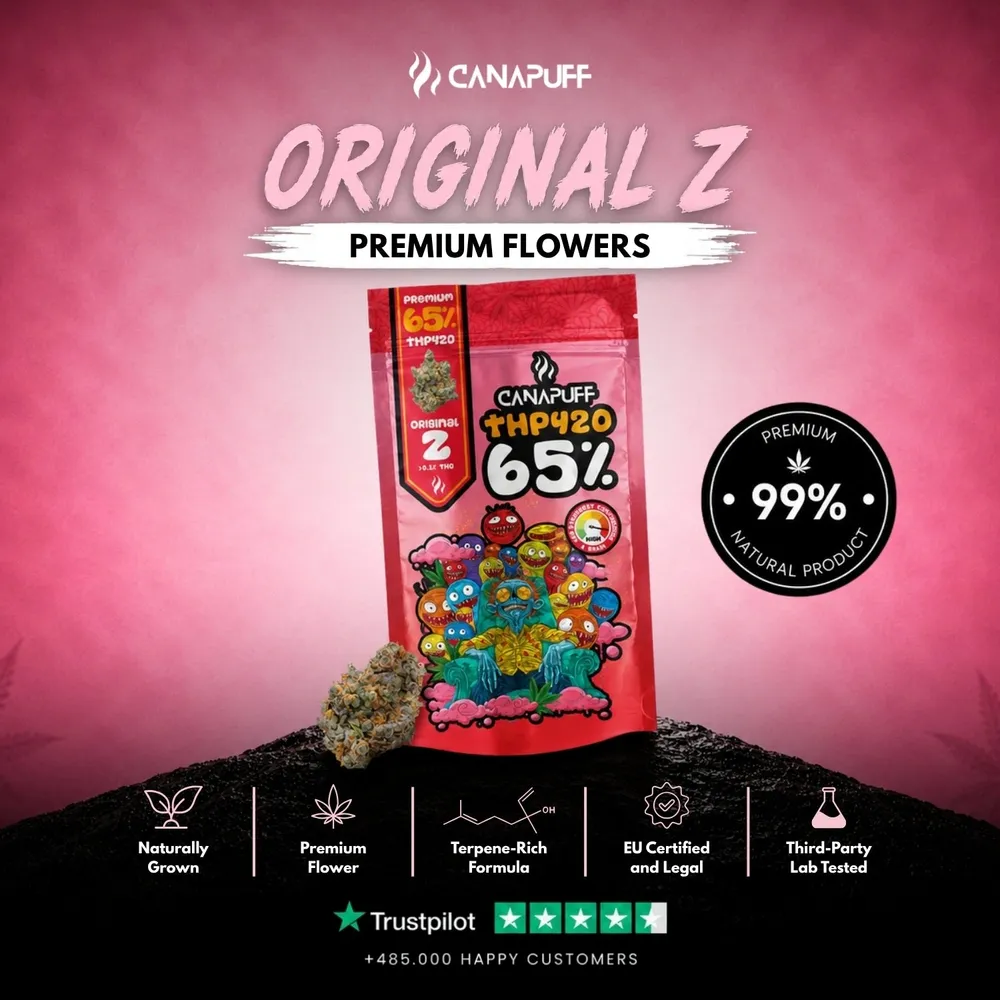THP420 květy Original Z 65%